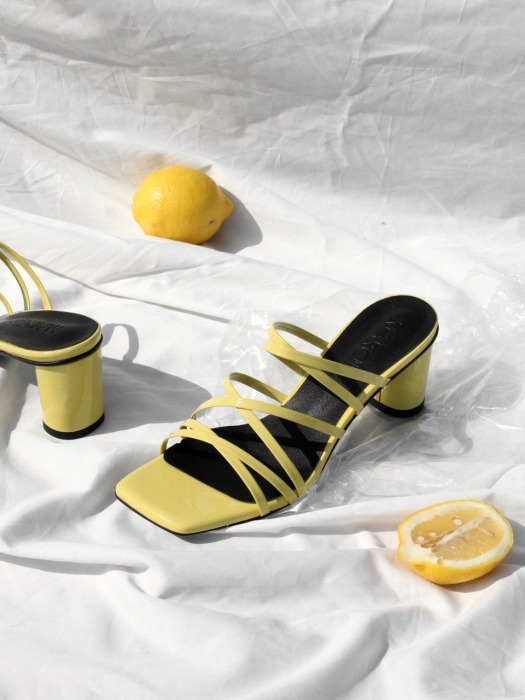 [단독]Mrc058-1 XXX Sandal (Lemon CK / 6cm)   