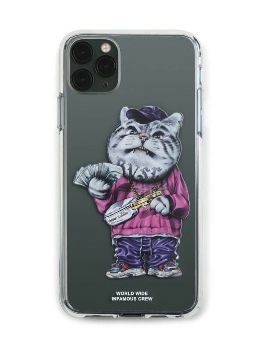 PHONE CASE CATSGANG CLEAR iPHONE 11 / 11 Pro / 11 Pro Max