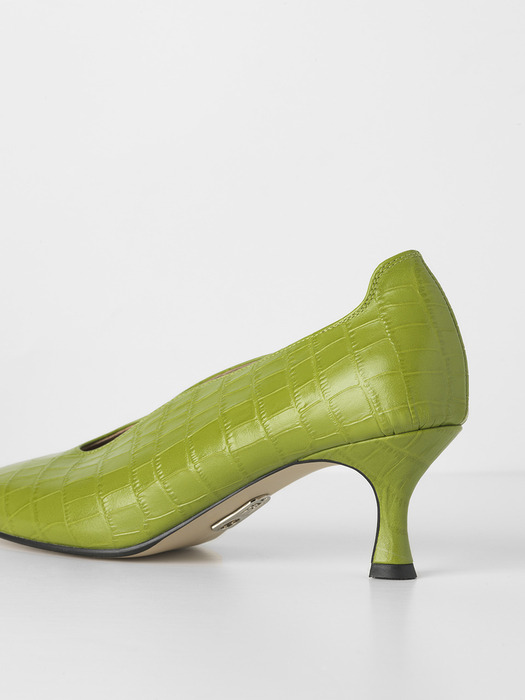 Marine wave heel (green)