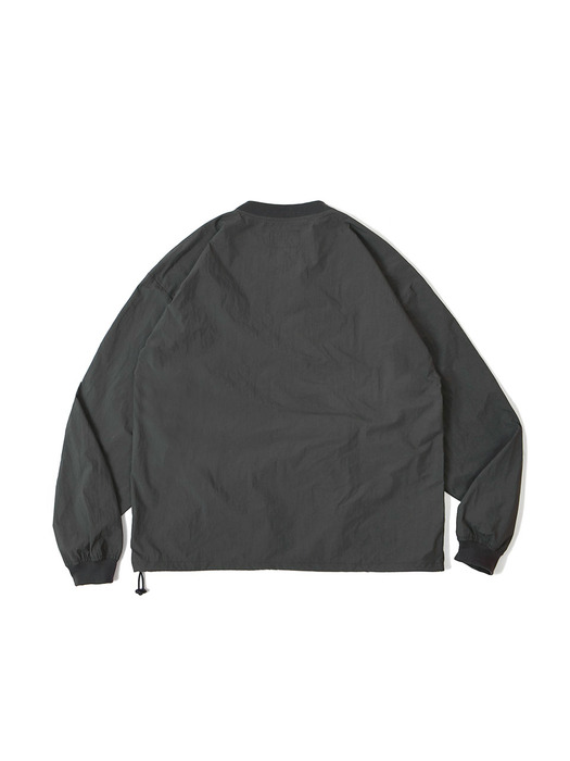 PULLOVER POCKET SHIRT [CHARCOAL]