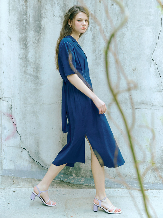 [FRONTROW X MAISONMARAIS] Sablier Belted Dress_2color