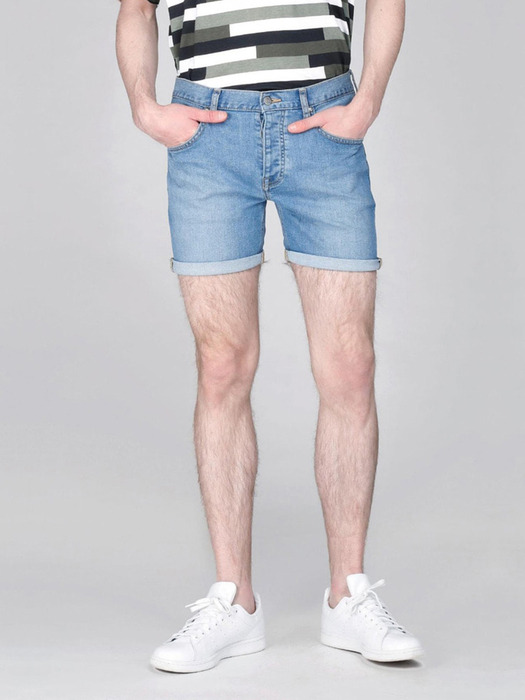 MAC Shorts - Organic light blue 