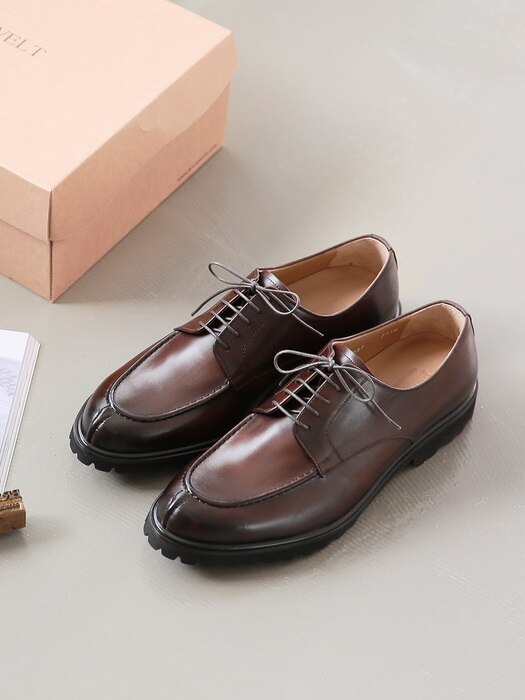 Y-tip Derby Vibram Brown#5540