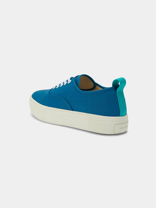 CANVAS LOW BLUE SNEAKERS