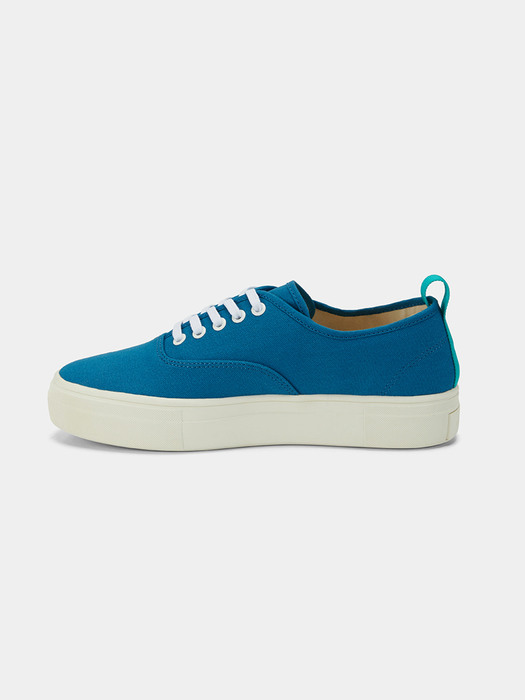 CANVAS LOW BLUE SNEAKERS