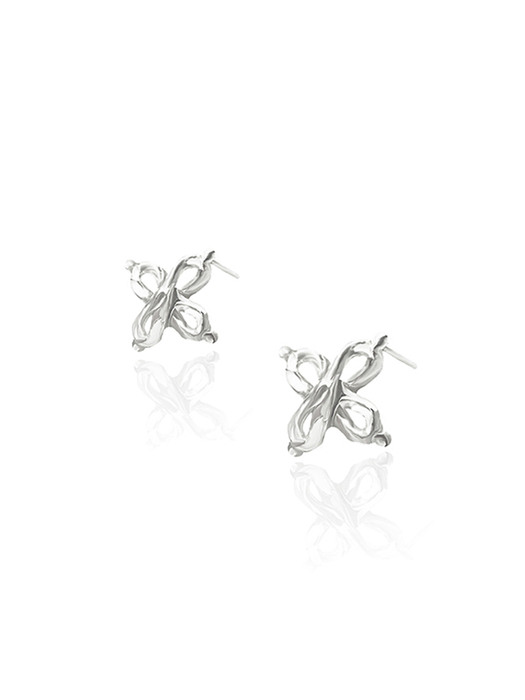 Cross symbol earrings no.1