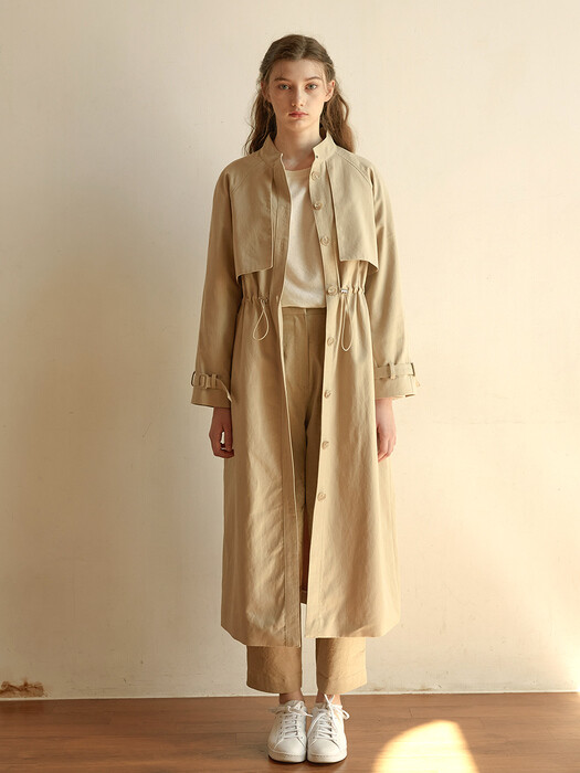 TRENCH COAT ONEPEICE BEIGE