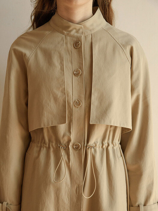 TRENCH COAT ONEPEICE BEIGE