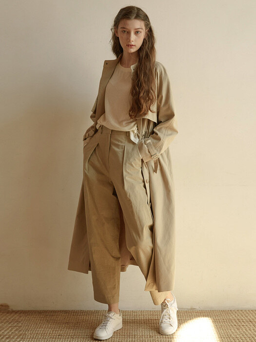 TRENCH COAT ONEPEICE BEIGE