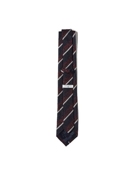 texture diagonal stripe tie_CAAIX19518NYX