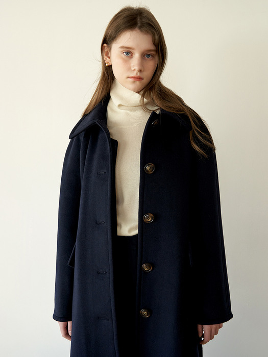 December Belt Coat_Navy