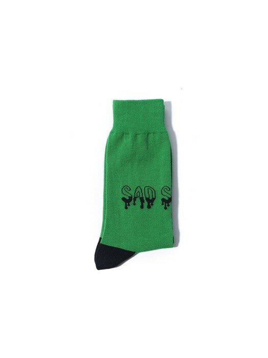 새드스마일 sadsmile lettering socks