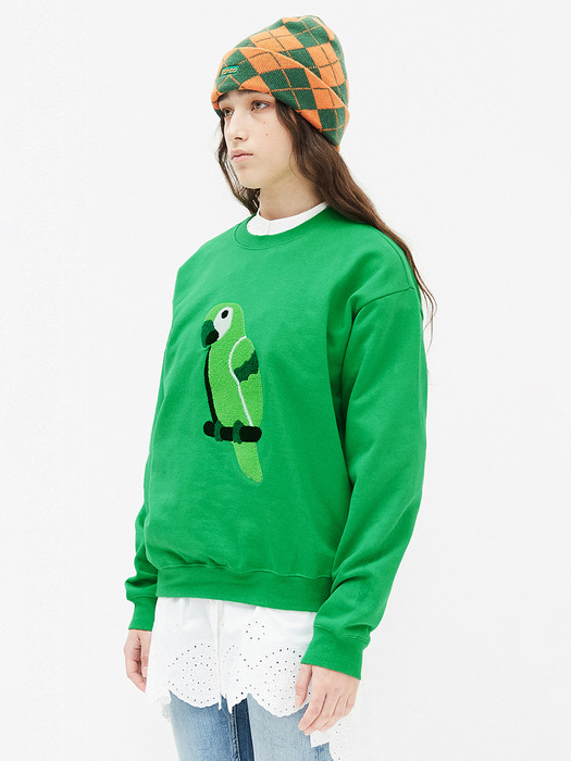 KANCO FULL LOGO SWEATSHIRT green