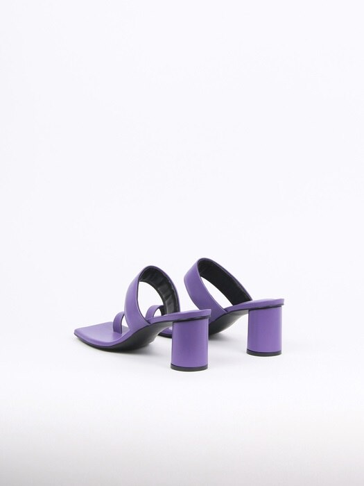 Lana Sandals Leather Purple