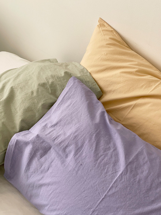 Violet pillow cover