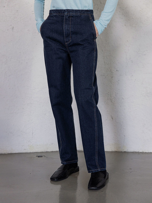 denim pants (one wash)