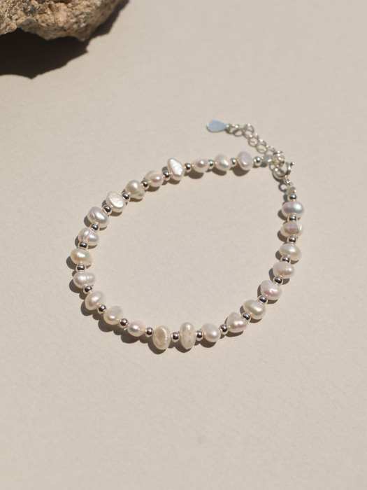 [Silver925] TN64 mix pearl bracelet