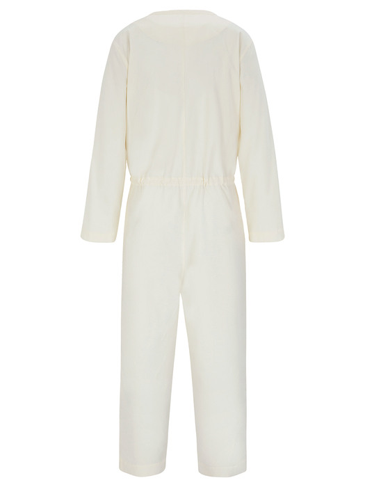 Corded Long Jumpsuit(Ivory)