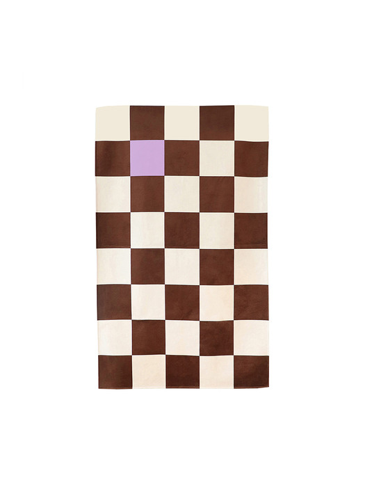 빅체크러그 컬러 체커보드 (3color)