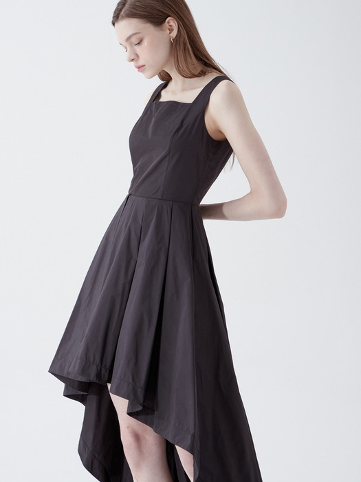 TULIP SLEEVELESS DRESS_TT1S603BK