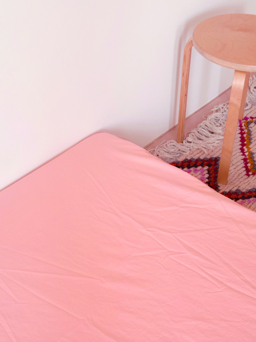 peach mattress cover