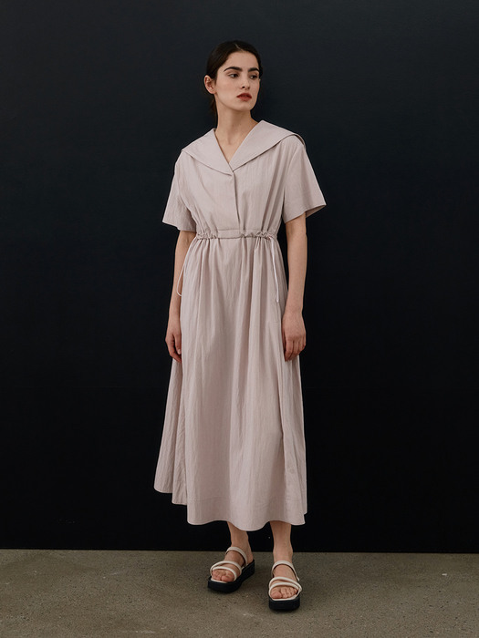 TWR STRING COLLAR DRESS_ 2 COLORS