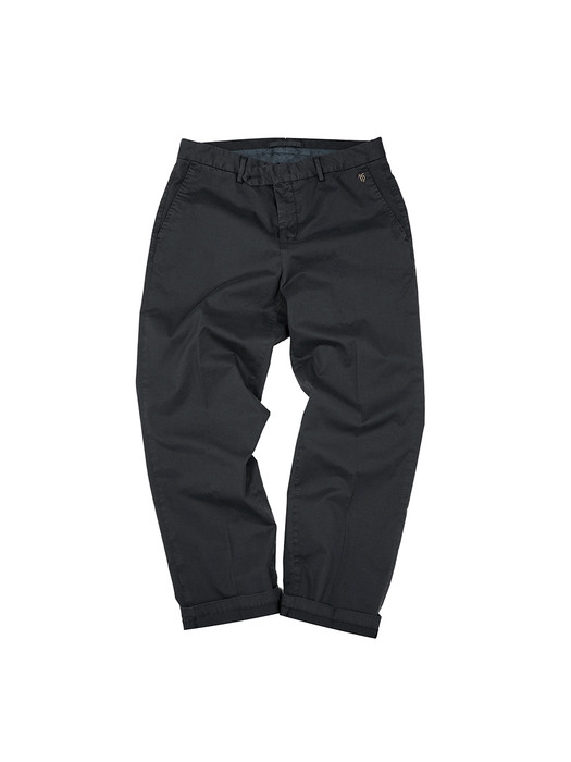 nora cotton wide fit pants - s.grey