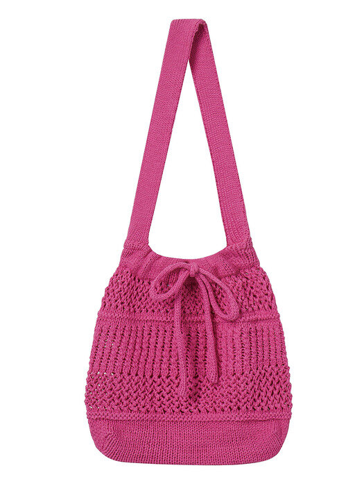 Crochet Bucket Bag_Pink VC2236BG032M