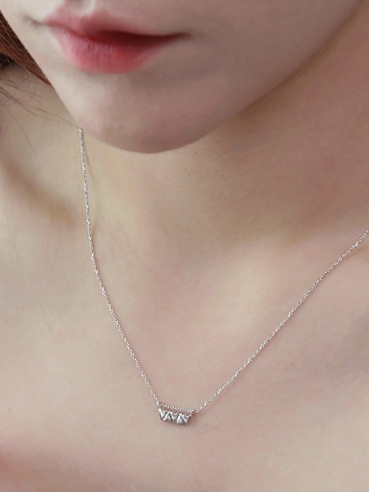 하트스틱 목걸이 Heart stick necklace