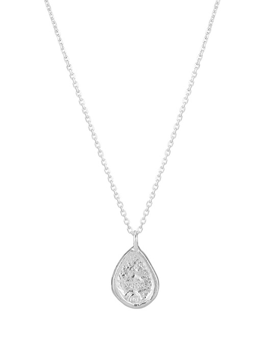 [925 silver] Un.silver.89 / avocat necklace (2 color)