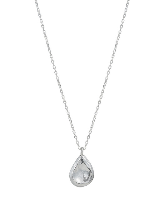 [925 silver] Un.silver.89 / avocat necklace (2 size)