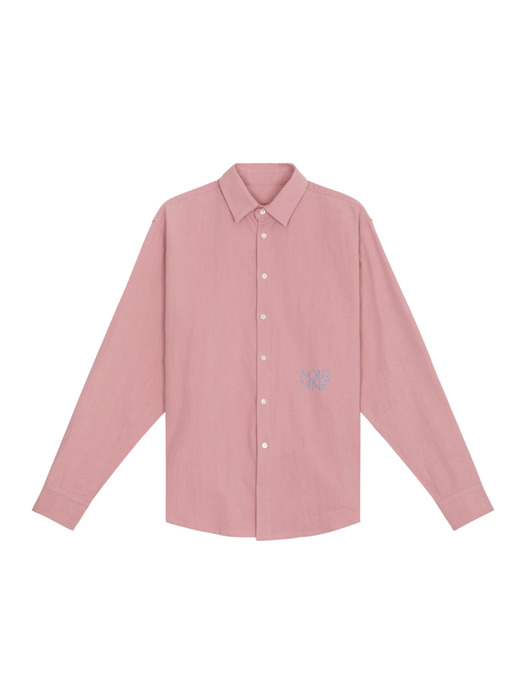 Mens Logo Oxford Shirt [PINK]