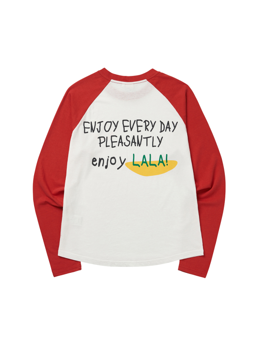 LaLa Raglan T-Shirt(라라 래글런 티)[Green]