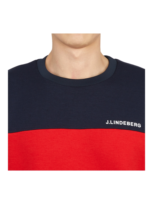 J.LINDEBERG 제이린드버그 골프웨어 남성 맨투맨 긴팔티셔츠 AMJS06730 G131