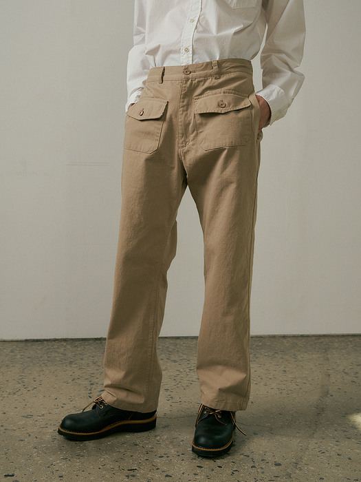 Garment pants (beige)