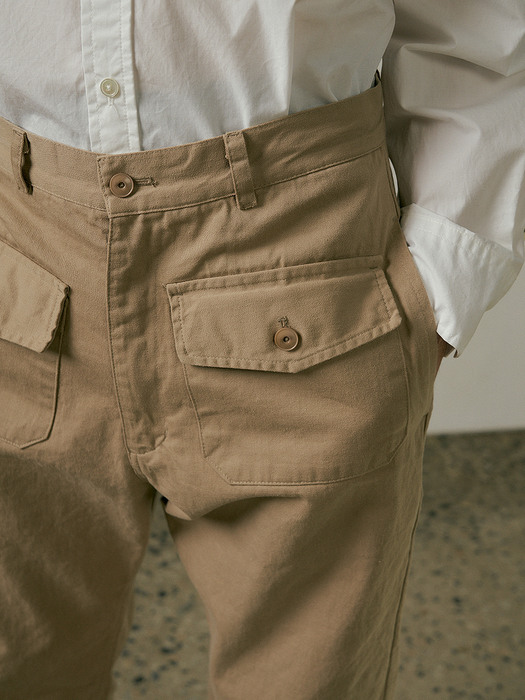 Garment pants (beige)