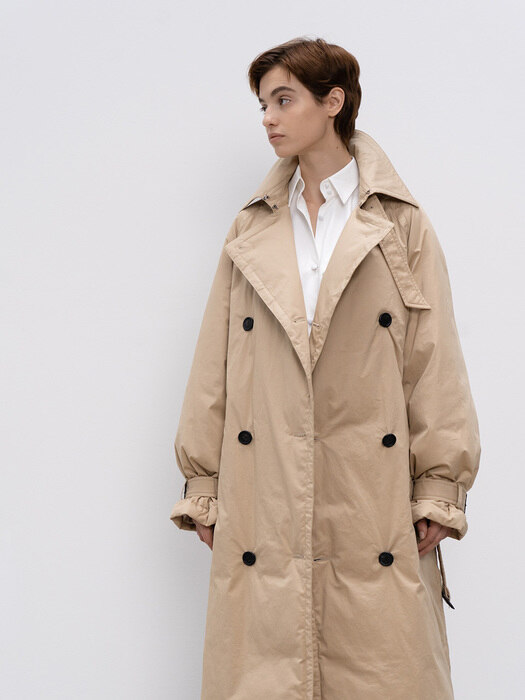 [22FW] Jain Song Goosedown Trench Coat