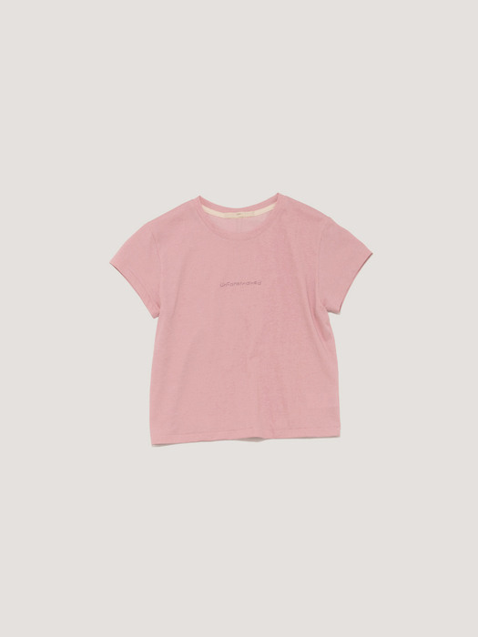 Embroidery Logo Detail Sleeve T [3 COLORS]