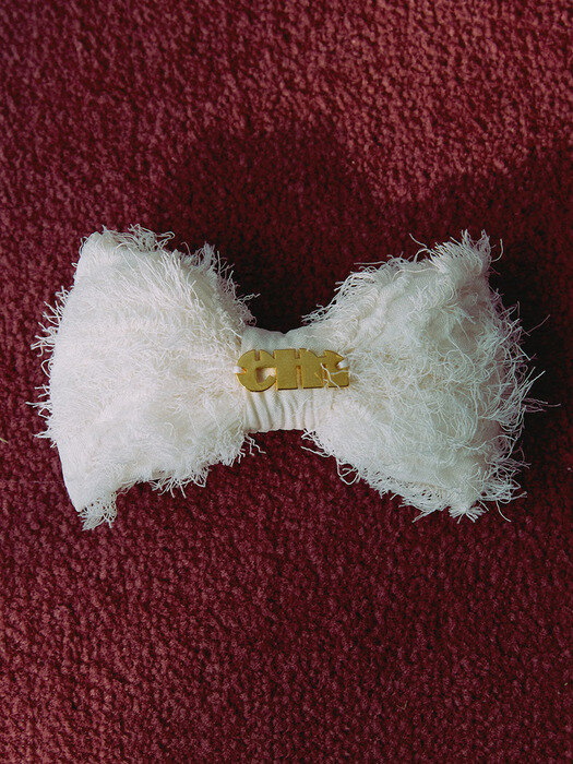 Fluffy Chiffon Ribbon Hair pin