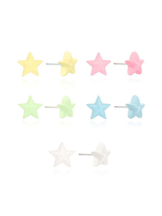 Pastel Star Earrings_VH2335EA002B