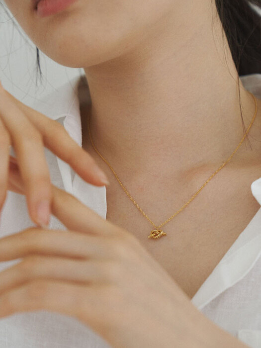 Iconic Pretzel Knot Necklace