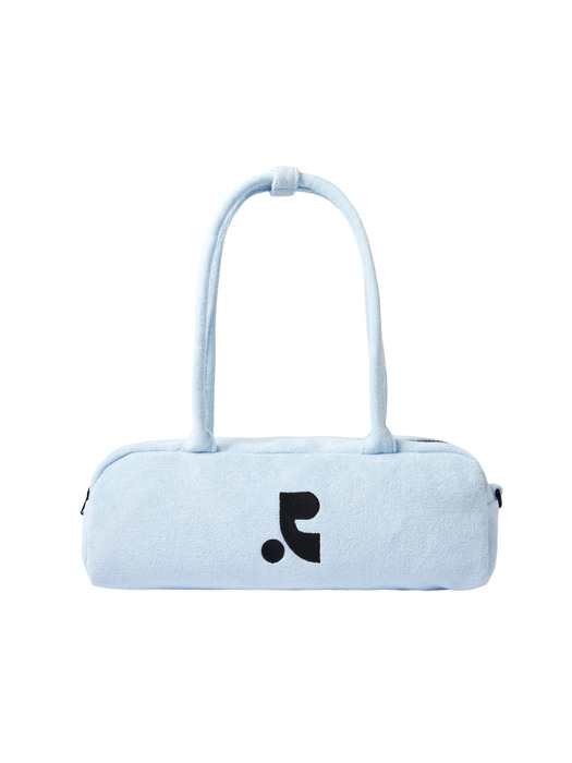 RR LOGO TERRY SHOULDER BAG - SKY BLUE