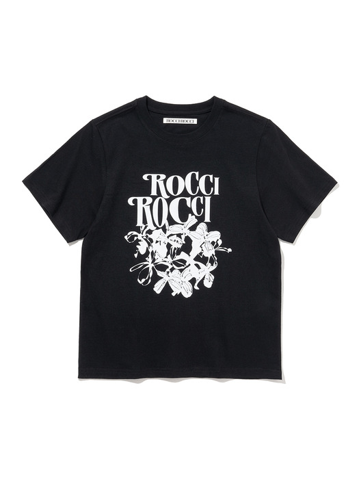 Vacance Flower tight fit T-shirt [2color]