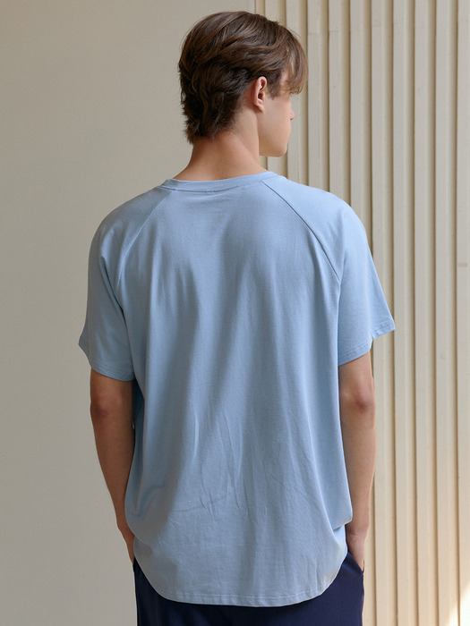 Bodhi basic yogi top (Aquamarine)