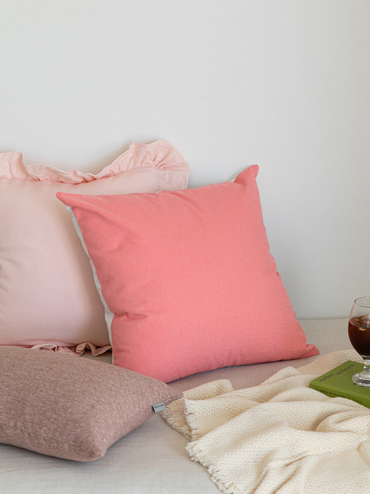 Floral Leaf Cushion Cover