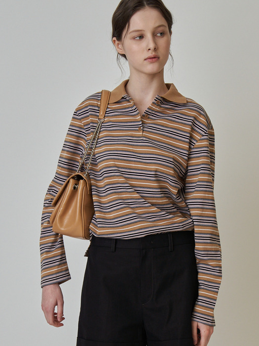 STITCH CHAIN BAG_4COLORS