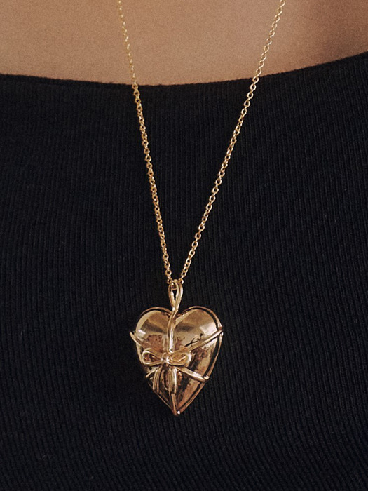Heart Gift Necklace [Gold]