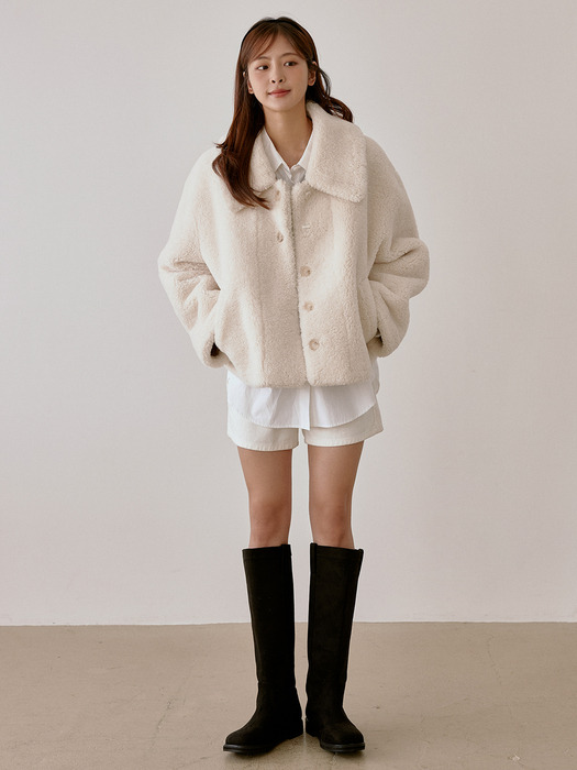 Merry mustang jacket (ivory)
