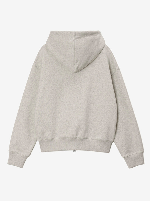 BSM SMALL LOGO ZIP UP - OATMEAL