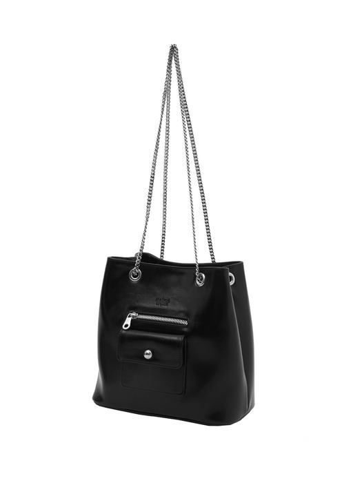 Door Bell Bucket Bag_black